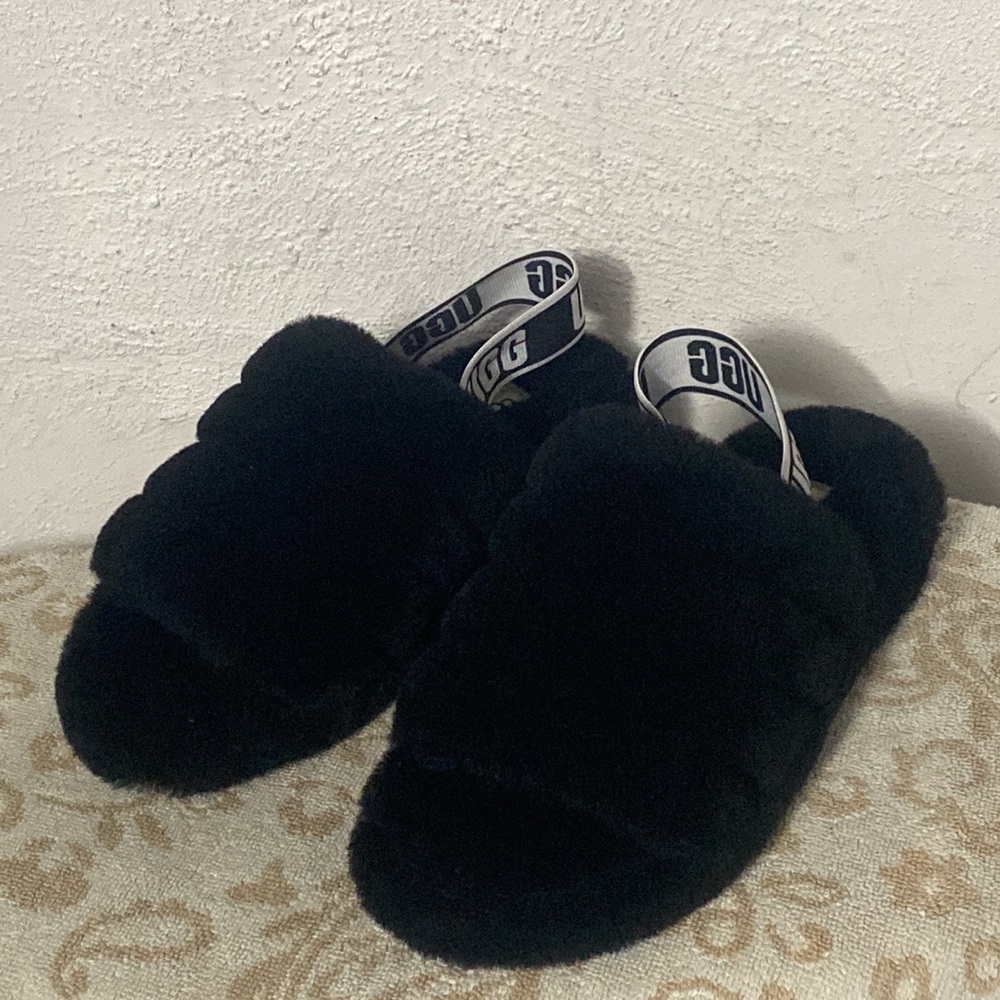 New Ugg Fluff Yeah Slides Size 6+Opi 4 Set+Revlon… - image 2